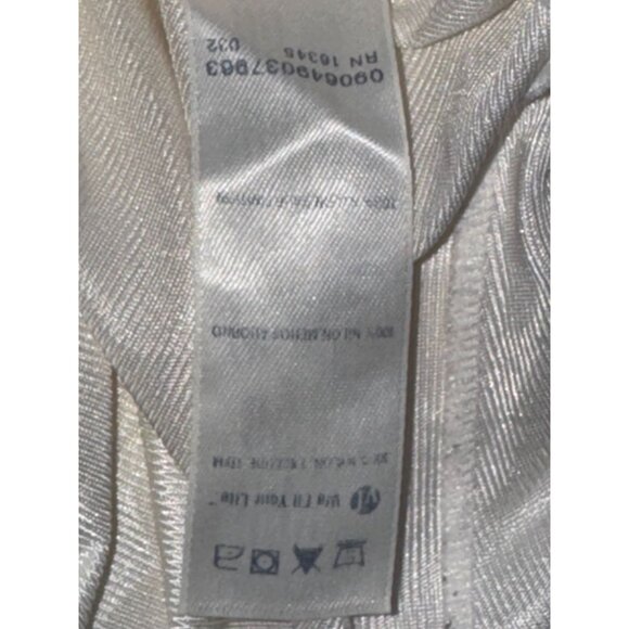 Vintage Vassarette Ivory Lace Trim Nylon Full Slip Dress Size 44 Adjustable Stra - Picture 3 of 8